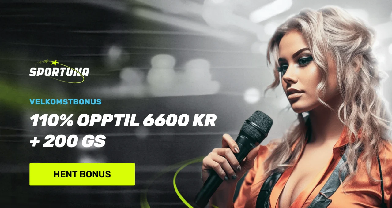 sportuna casino norge bonus