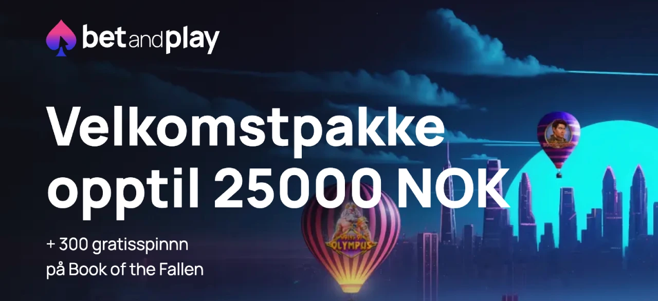 betandplay casino norge bonus