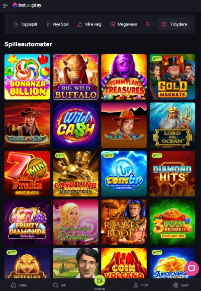 betandplay casino norge spill