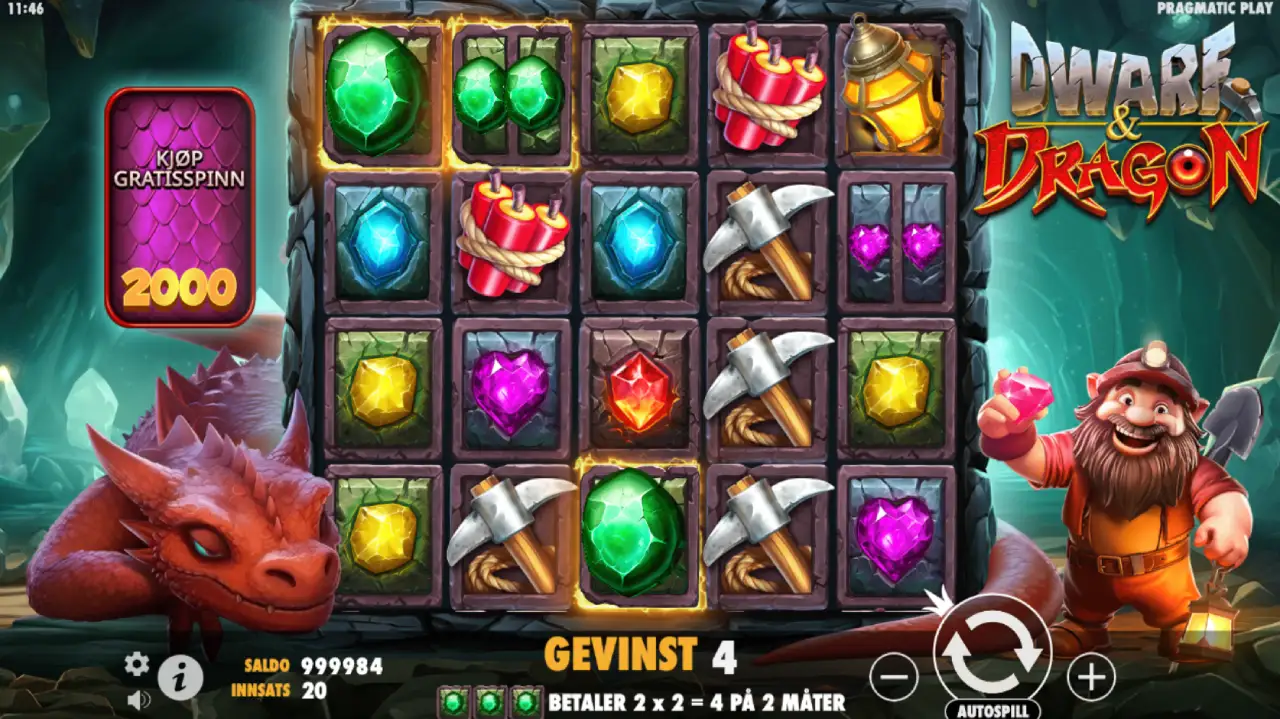 dwarf & dragon slot machine