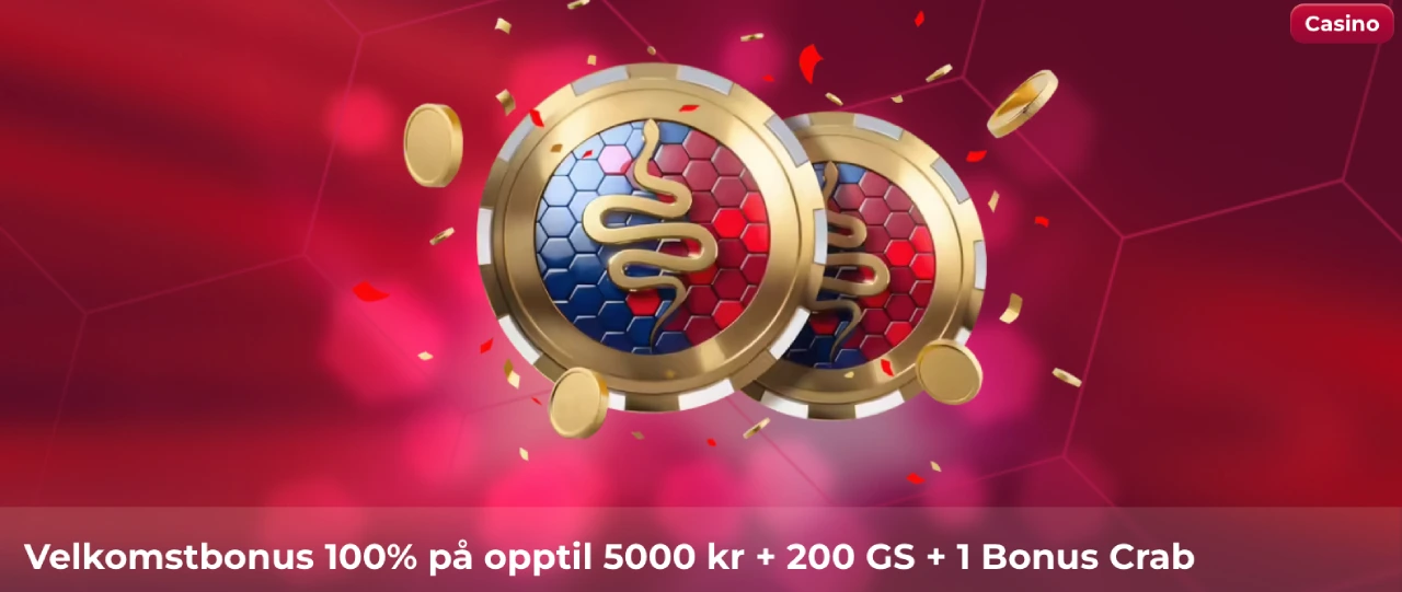 viperwin casino norge bonus