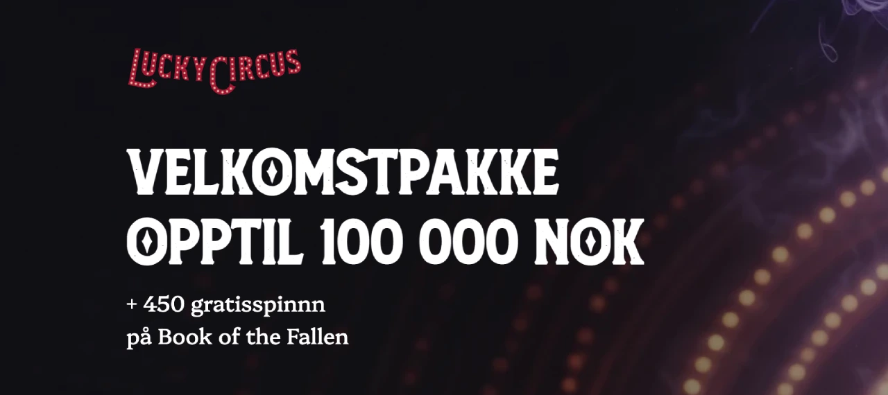 luckycircus casino norge bonus