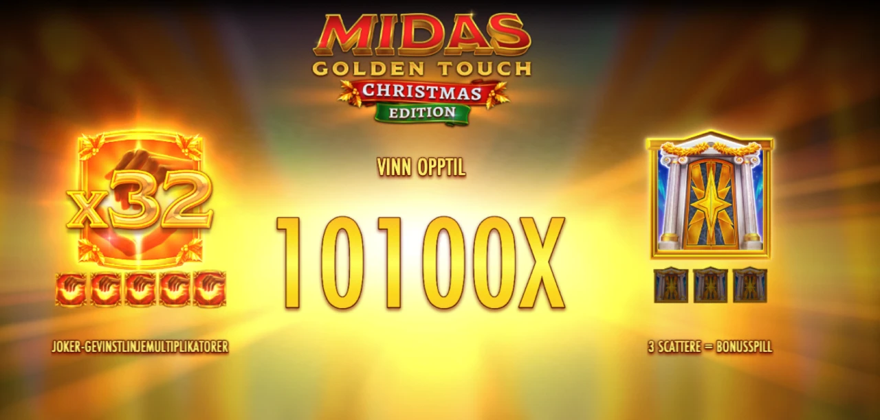 midas golden touch christmas edition slot