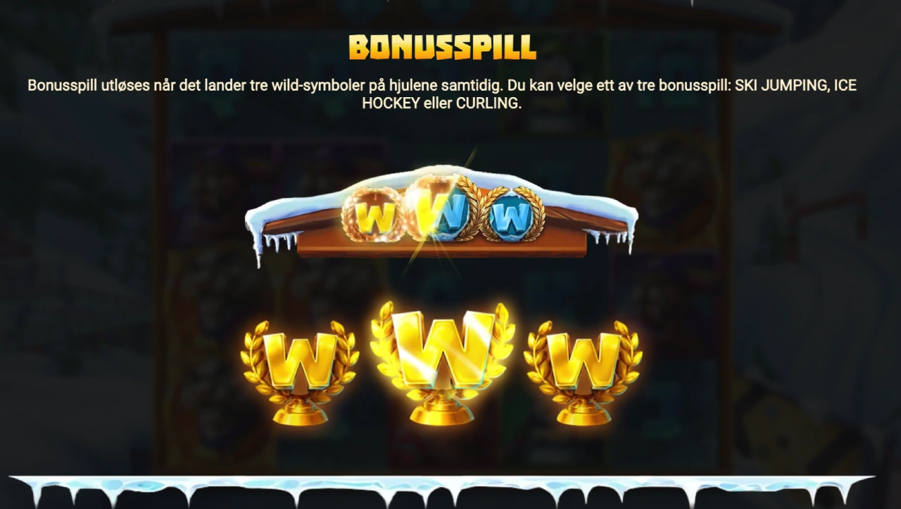 winter champions bonusspill